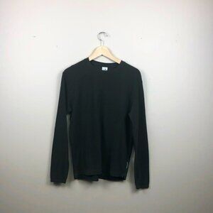 Nn07 no nationality green crew neck long sleeve pull over top small